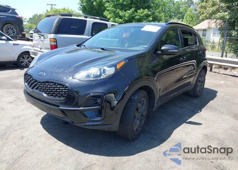 2021 Kia Sportage S из США, поврежденный, VIN KNDP6CAC1M7852538